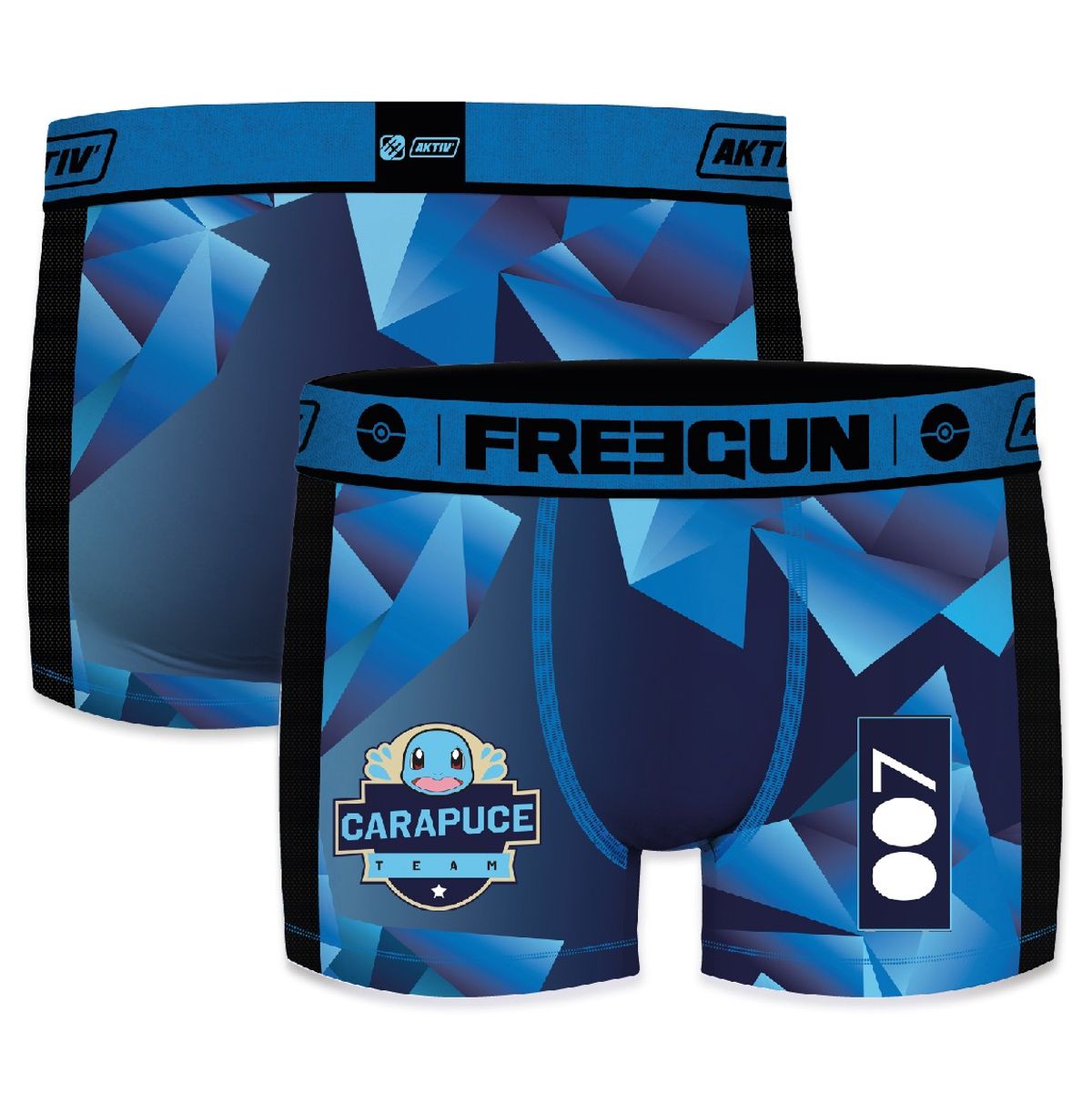 Squirtle Pokémon Active - Freegun Microfiber Boxershorts