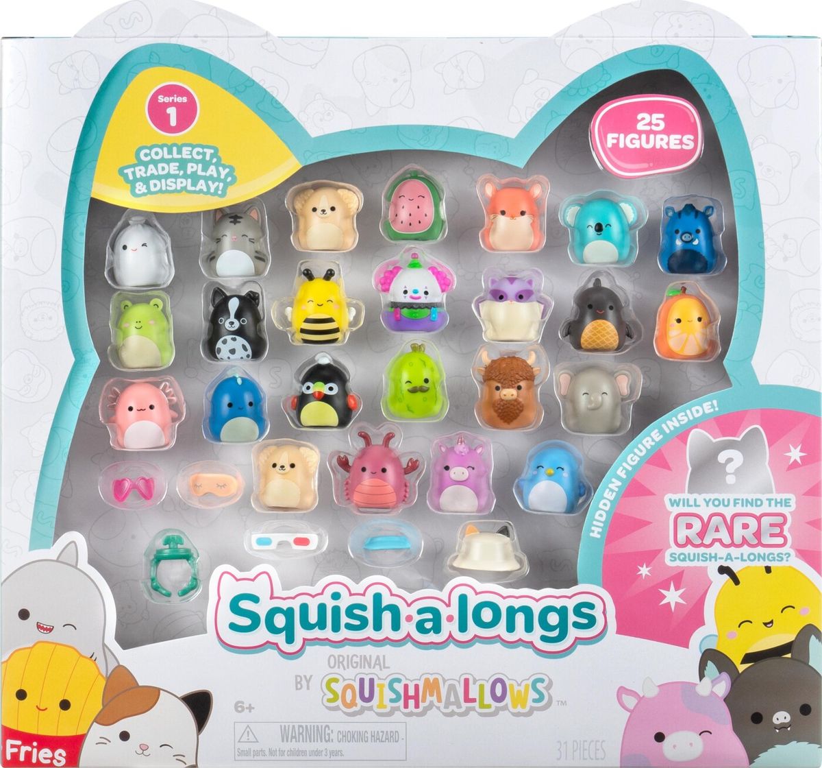 Squishalongs - 2,5 Cm 24 Pack