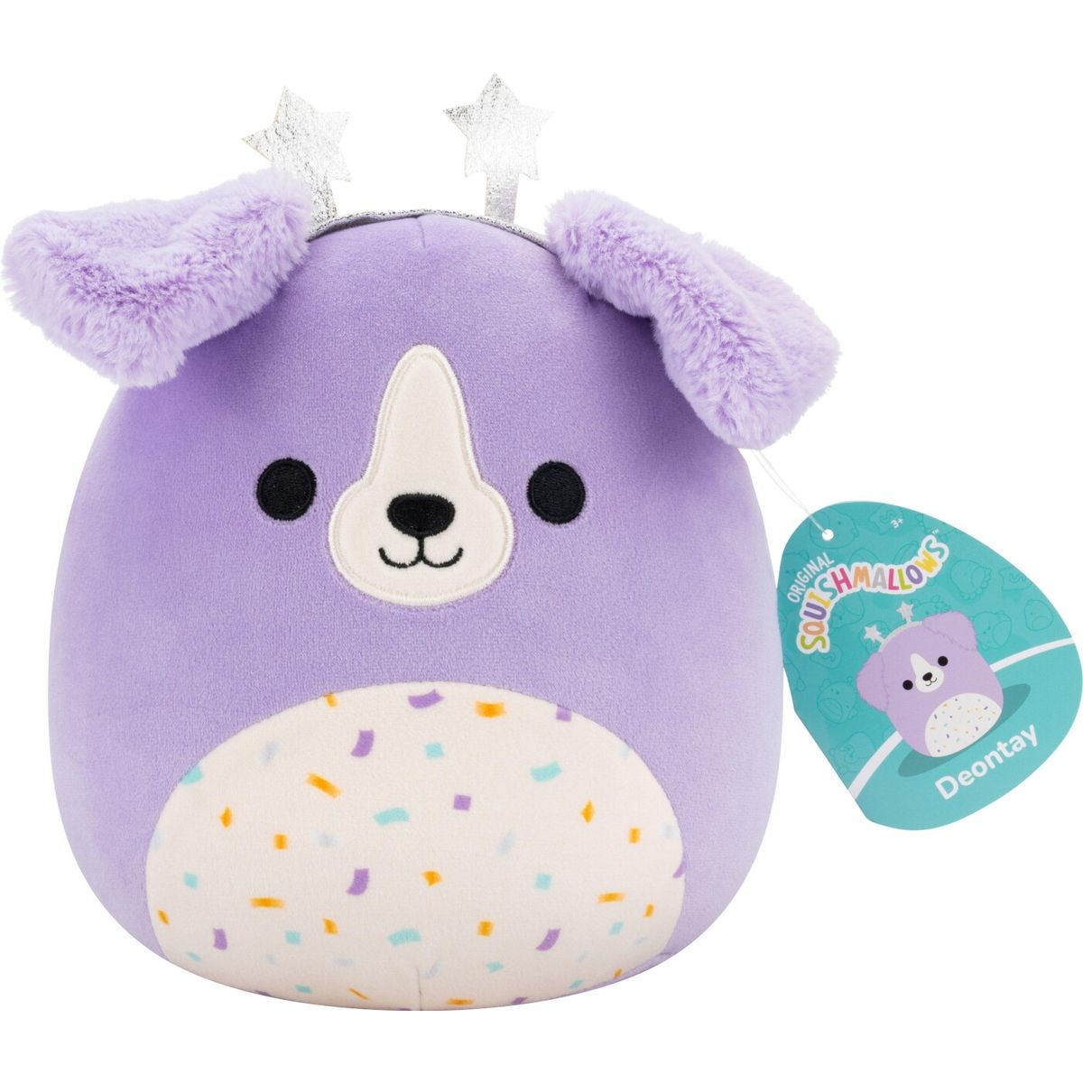 Squishmallows - 19 Cm Celebration Plush - Deontay Retriever