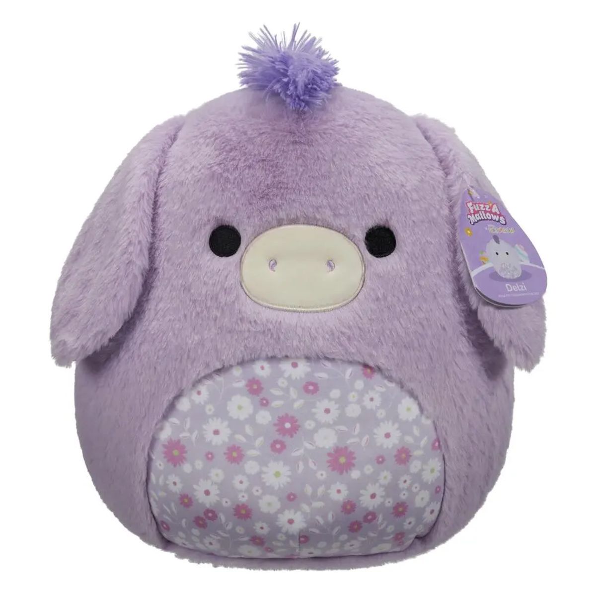 Squishmallows 30 cm Fuzz A Mallows Delzi Donkey