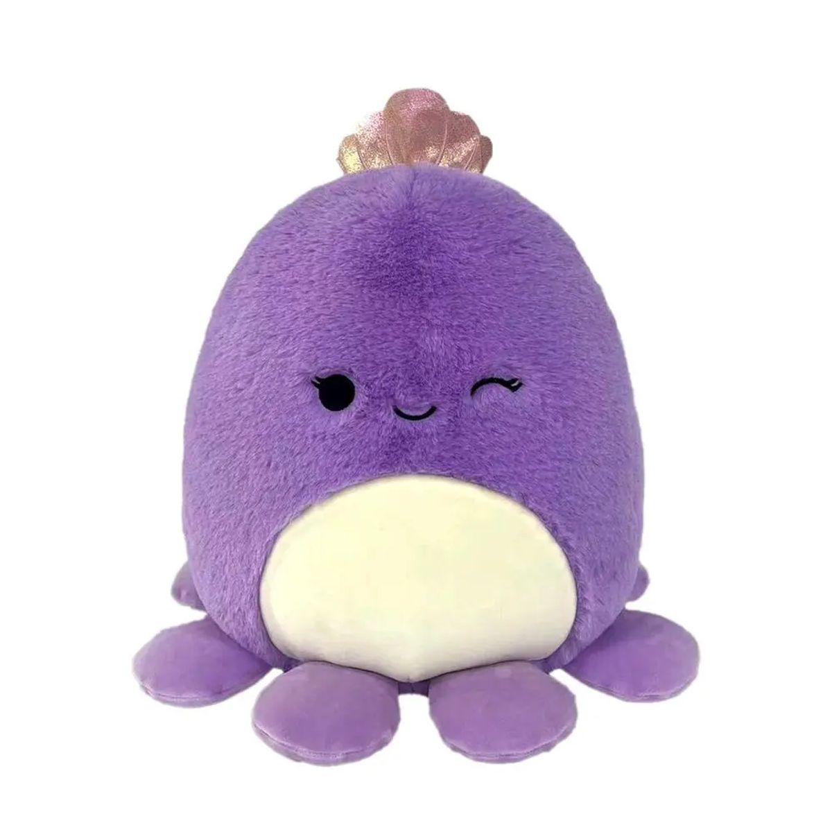 Squishmallows 30 cm Fuzz A Mallows Violet Blæksprutte