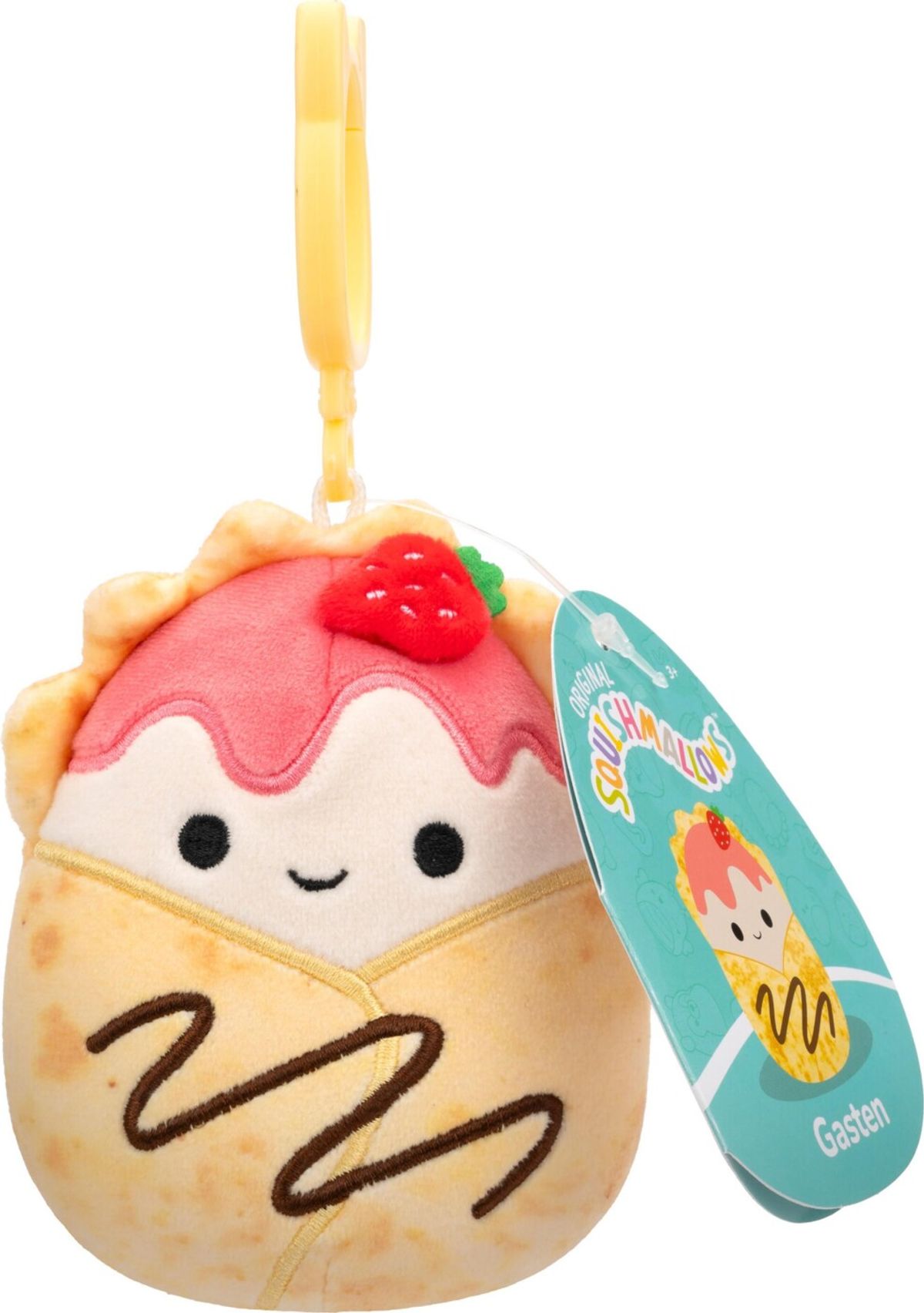 Squishmallows - 9 Cm P20 Clip On - Gasten Crepe