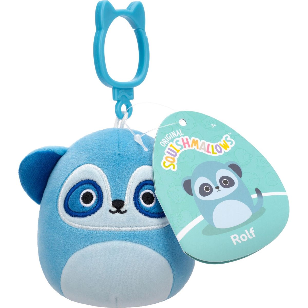 Squishmallows - 9 Cm P20 Clip On - Rolf Meerkat