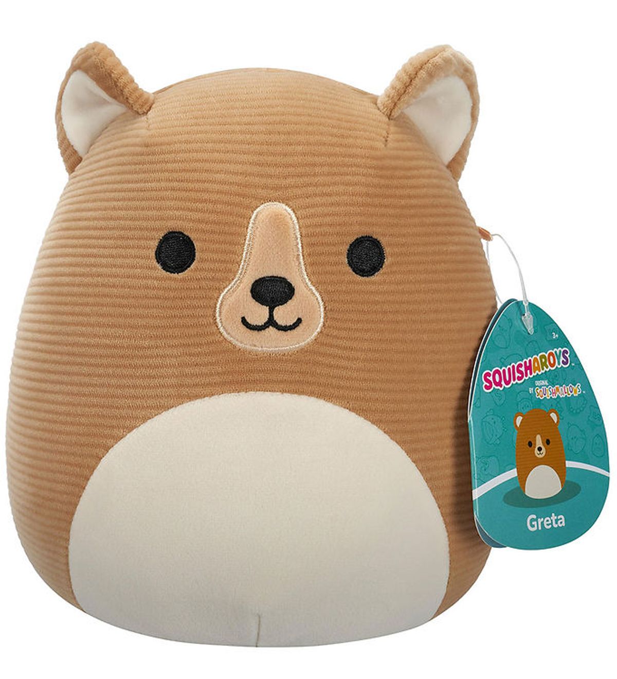 Squishmallows Bamse - 19 cm - Greta