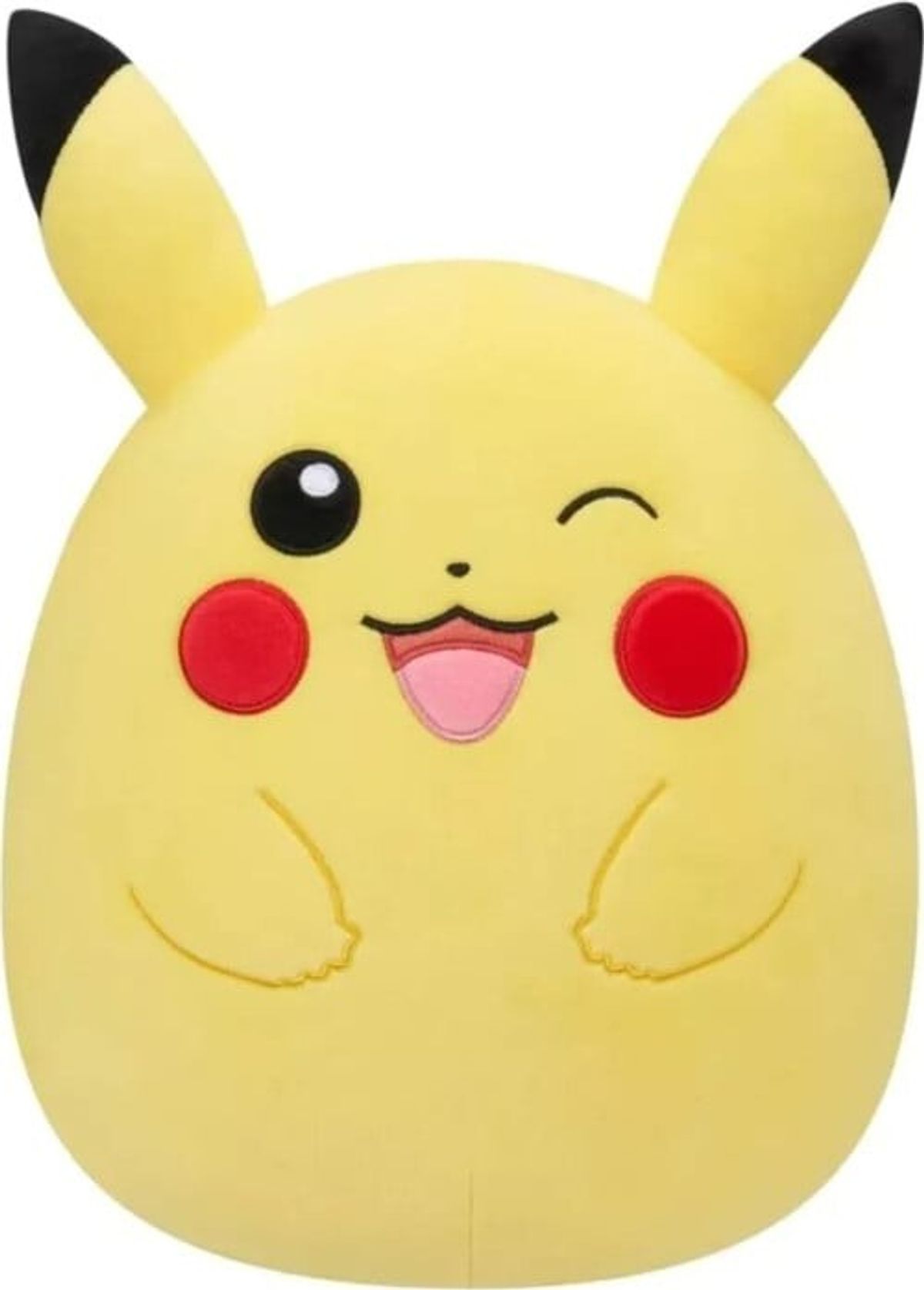 Squishmallows Bamse - Pokémon - Blinkende Pikachu - 50 Cm