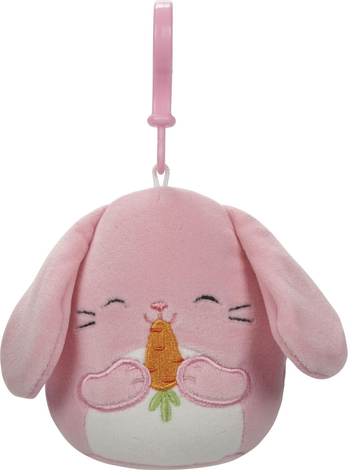 Squishmallows Bamse - Spring - Bop Kanin - Med Klips - 9 Cm