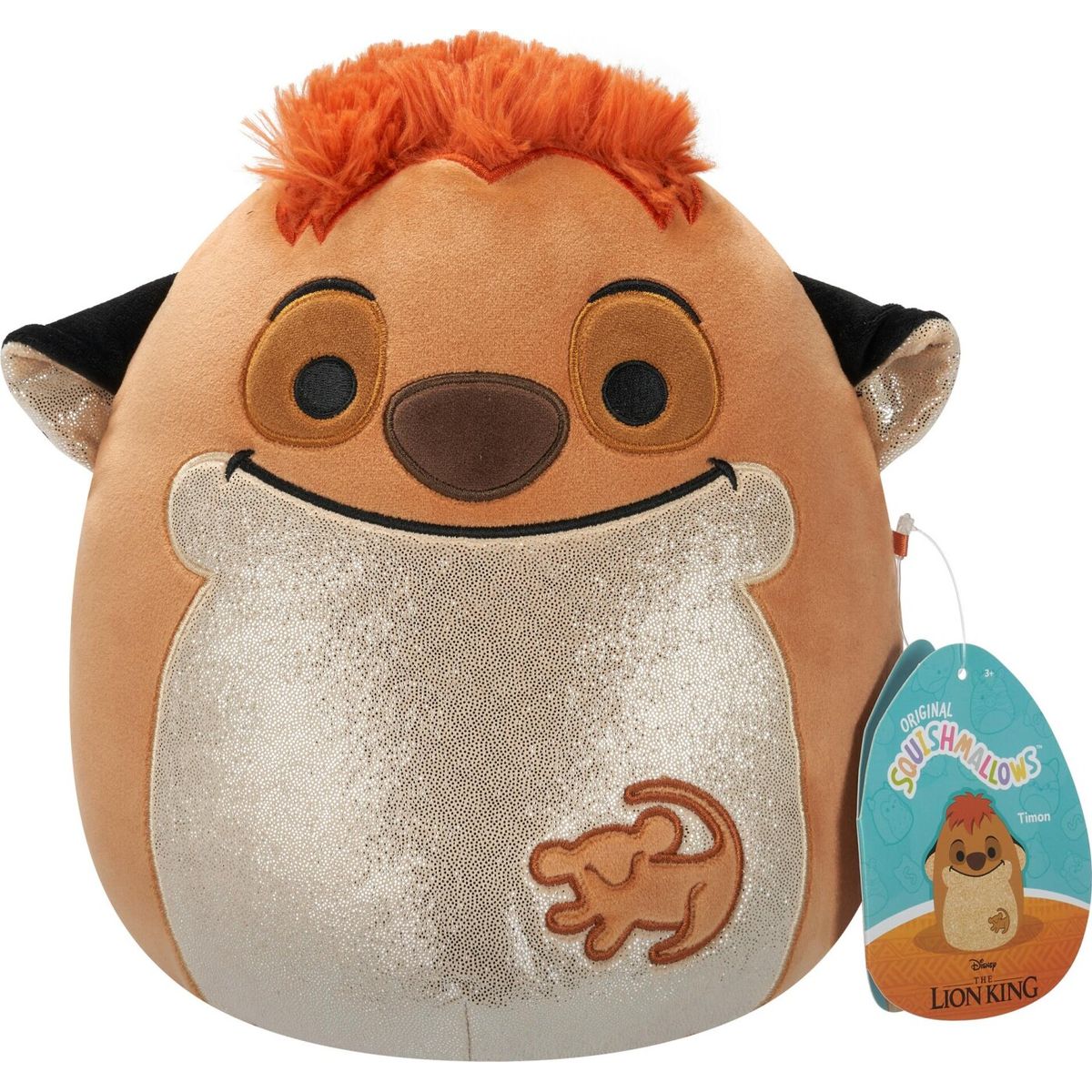 Squishmallows Bamse - Timon - Disney - Løvernes Konge - 20 Cm