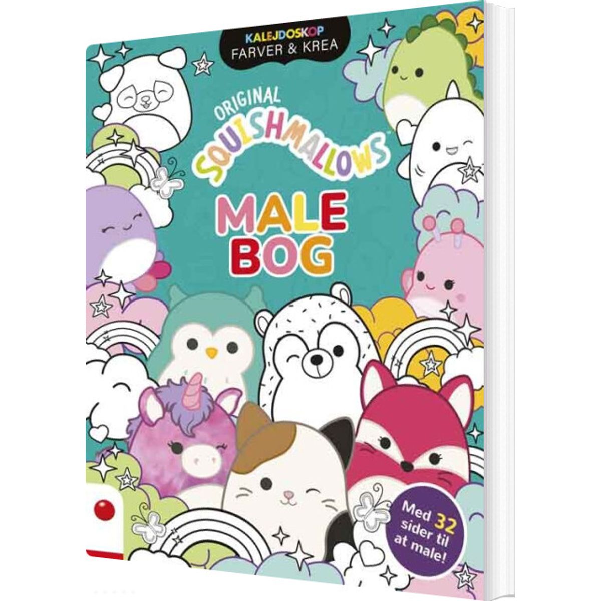 Squishmallows Malebog - Diverse - Bog