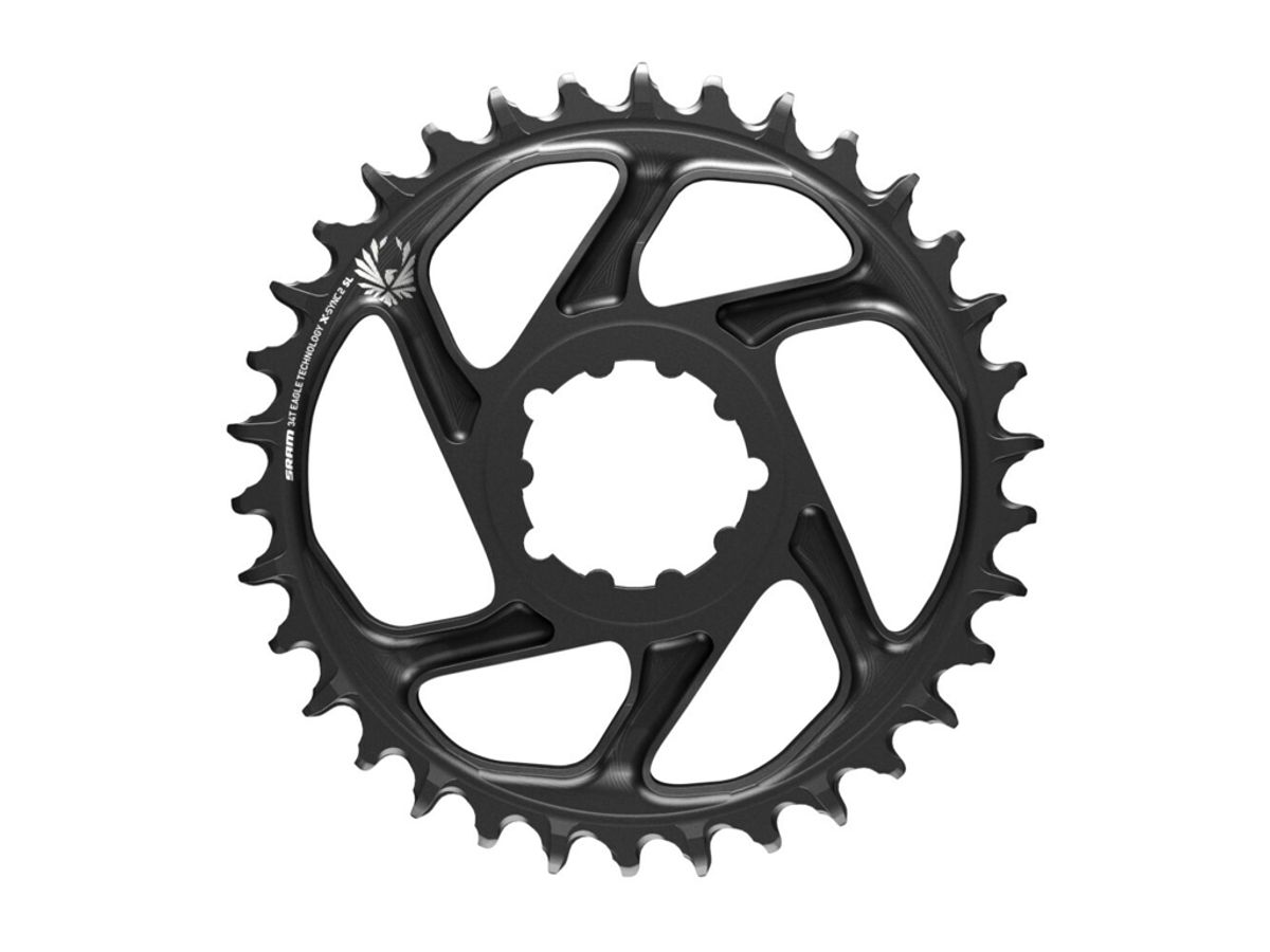 Sram Eagle - Klinge 32 tands rund - 1 x 12 gear - Direct Mount - 3 mm offset - Sort