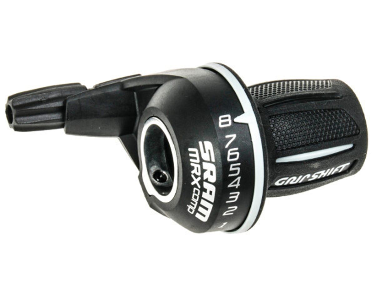 Sram MRX - Twist skifter - Til 8 gears kassette - Sort