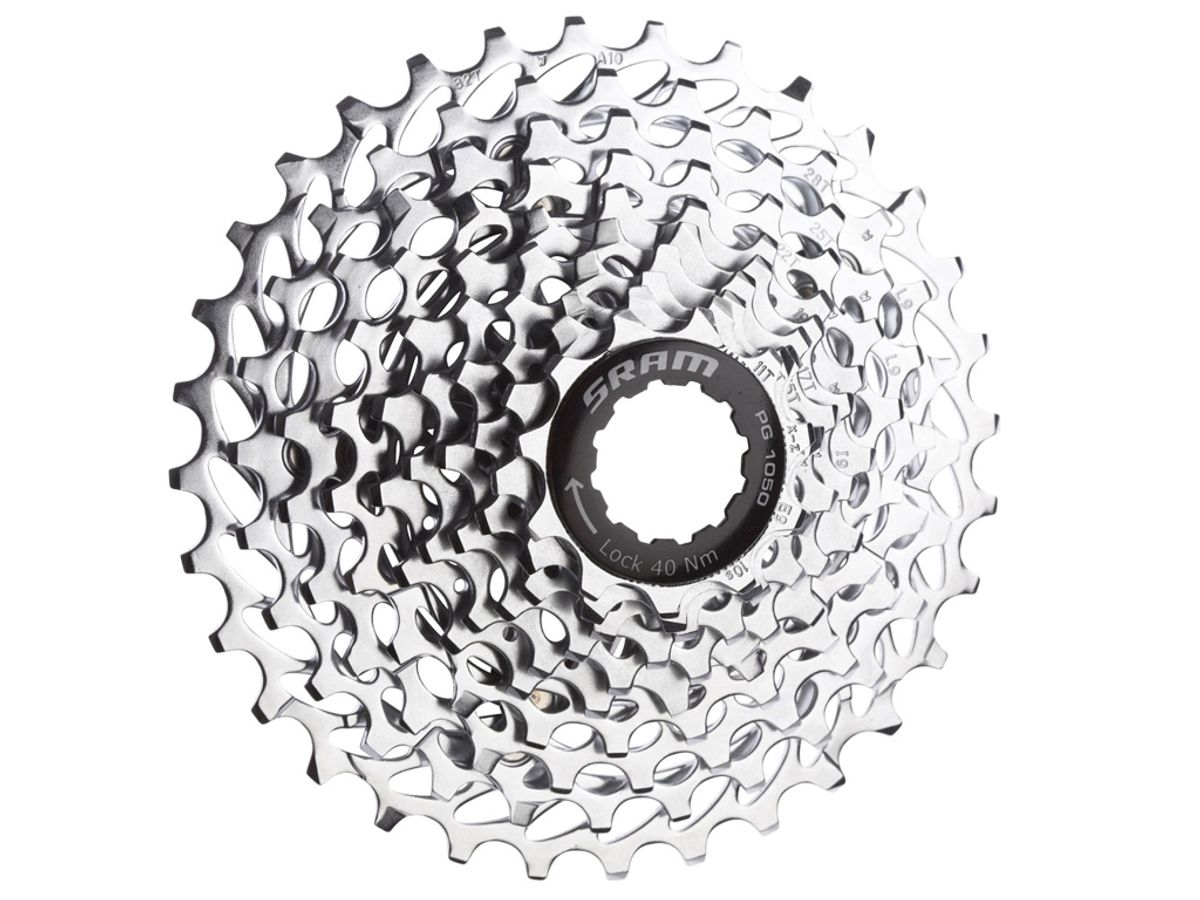 Sram PG-1050 kasette - 10 gear - 11-32 tands - X7/Rival