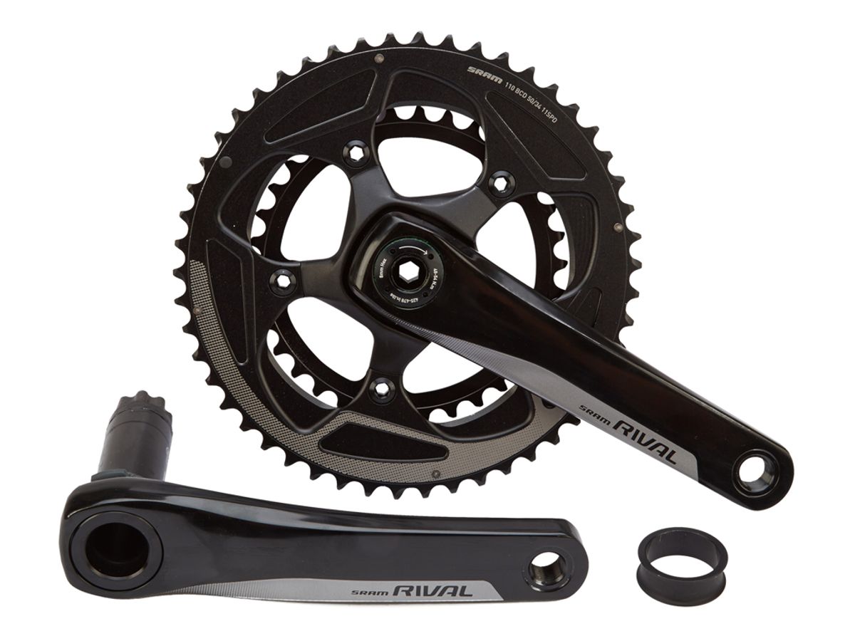 Sram Rival 22 - Kranksæt - 50/34T - BB30 - 172,5 mm - 2 x 11 gear