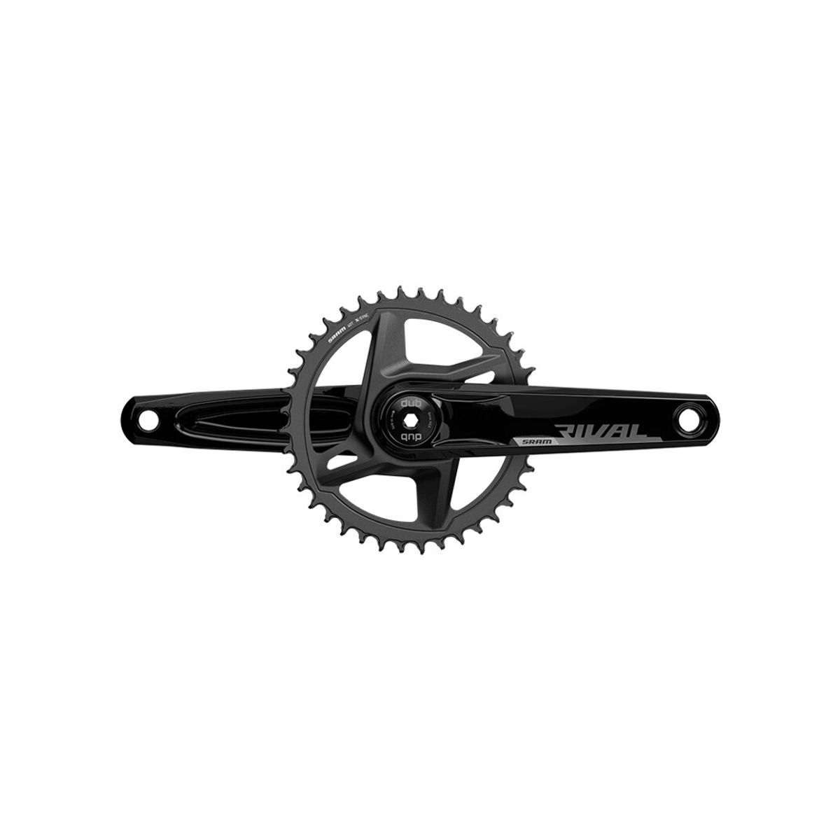 Sram Rival AXS 1 - Kranksæt DUB Wide - 46 tands - 175mm arme