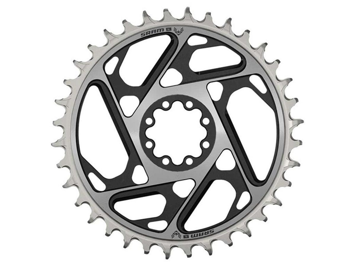 Sram XXSL D1 T-Type klinge - Direct Mount - 12 Speed - 36T - Sort/Sølv