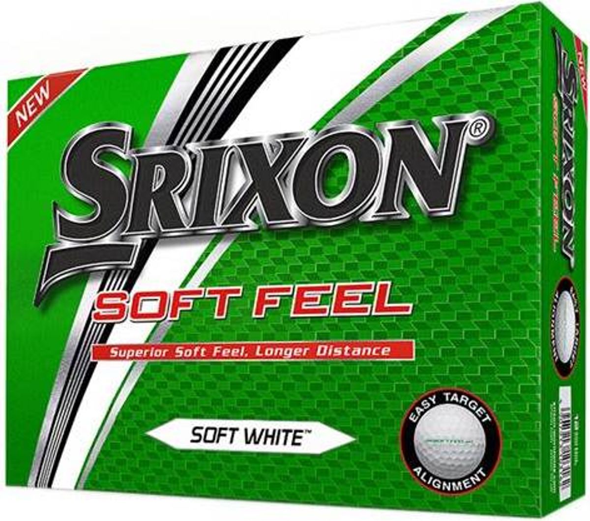 Srixon Soft Feel (2022) Golfbolde - Hvid