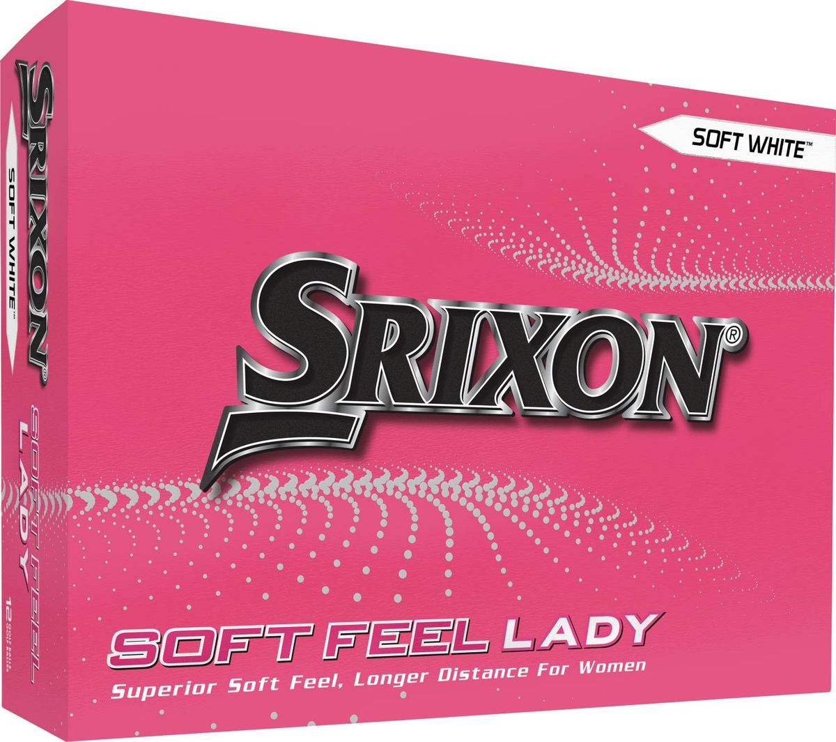 Srixon Soft Feel Dame Golfbolde - Hvid