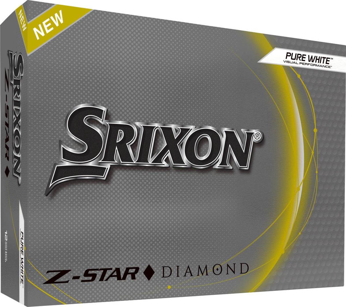 Srixon Z-Star Diamond Golfbolde - Hvid