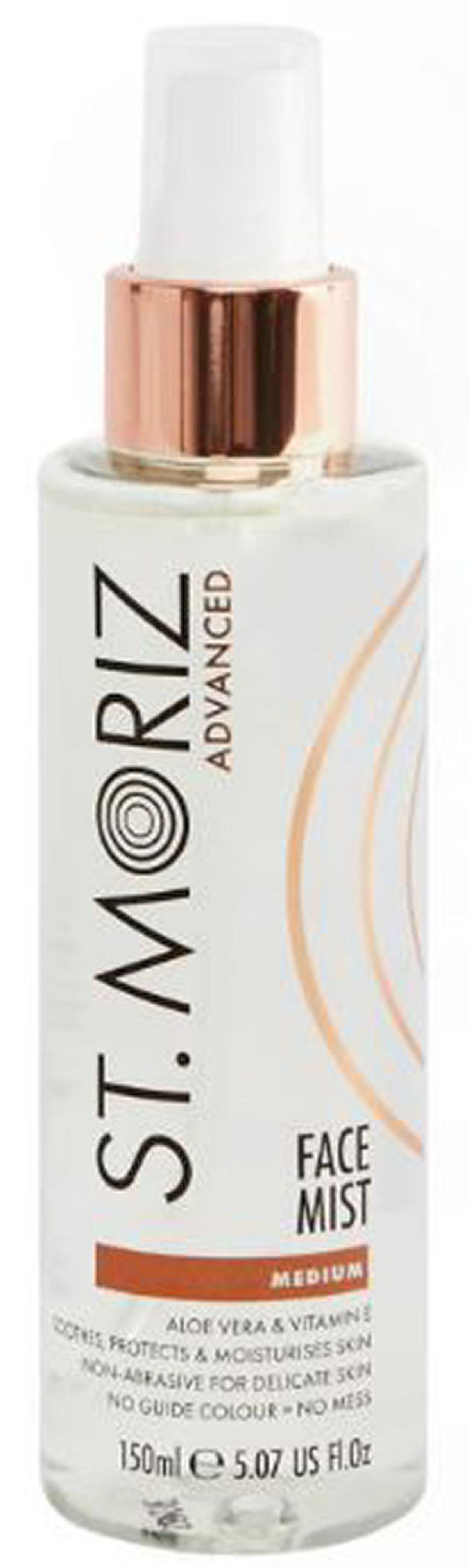 St. moriz advanced face mist medium aloe vera & vitamin E 150ml