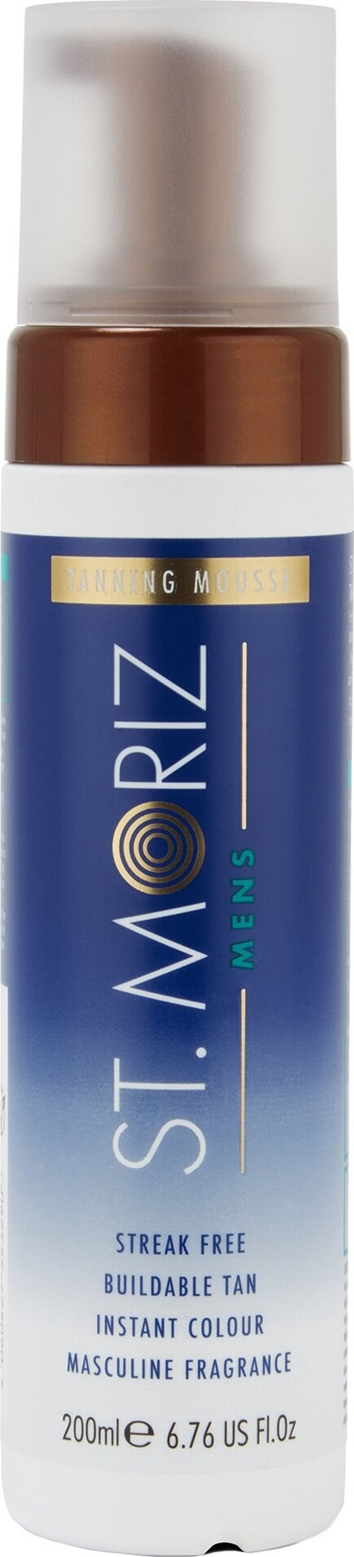 St. Moriz - Mens Fast Tan Mousse 200 Ml