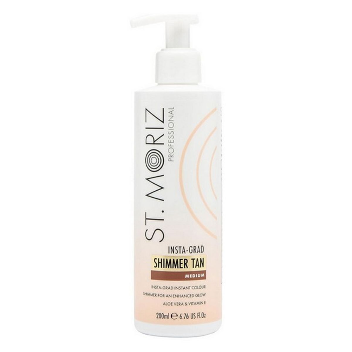 St. Moriz - Professional Insta Grad Shimmer Tan Lotion Medium - 200 ml