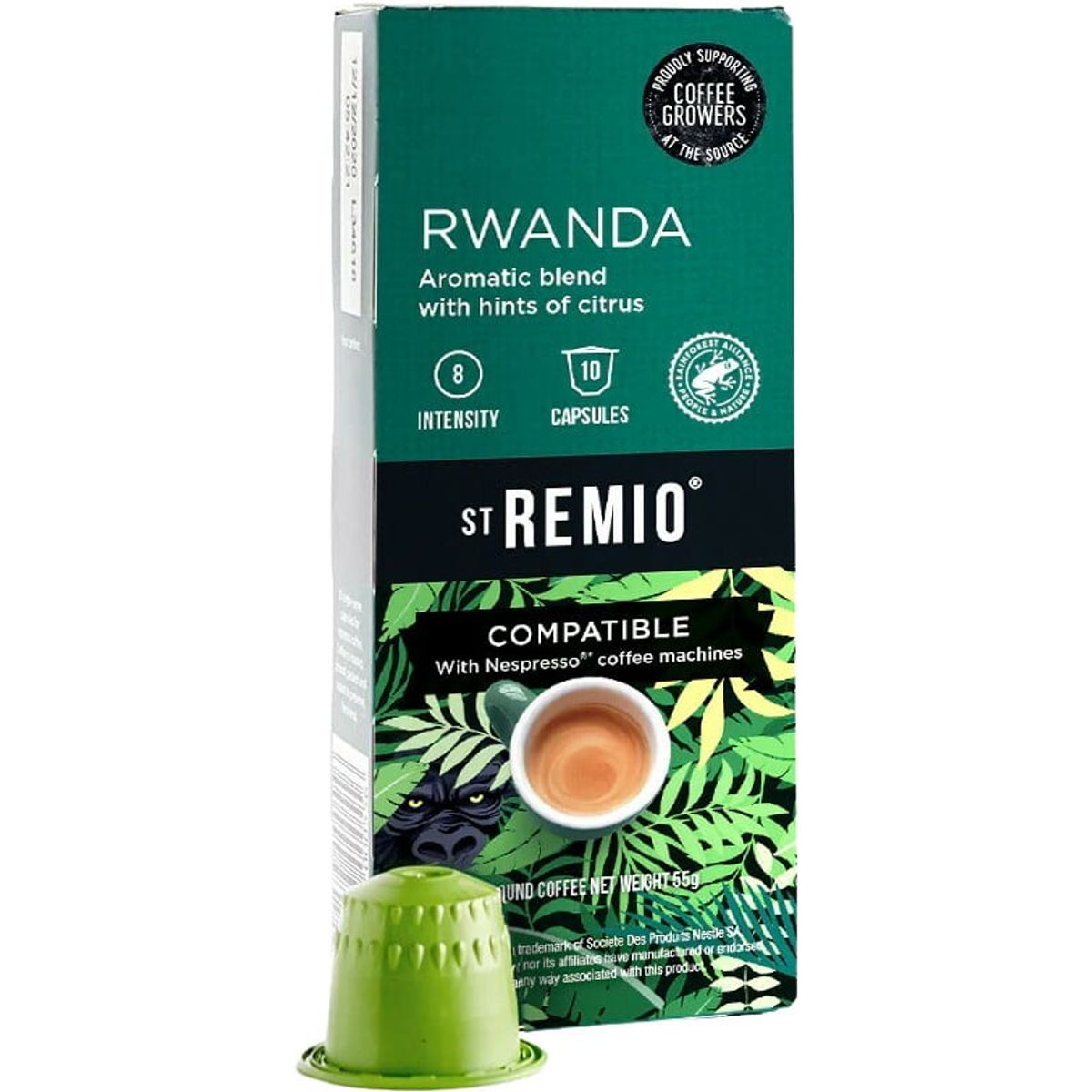 St. Remio - Rwanda (10 stk) - Kapsler til Nespresso