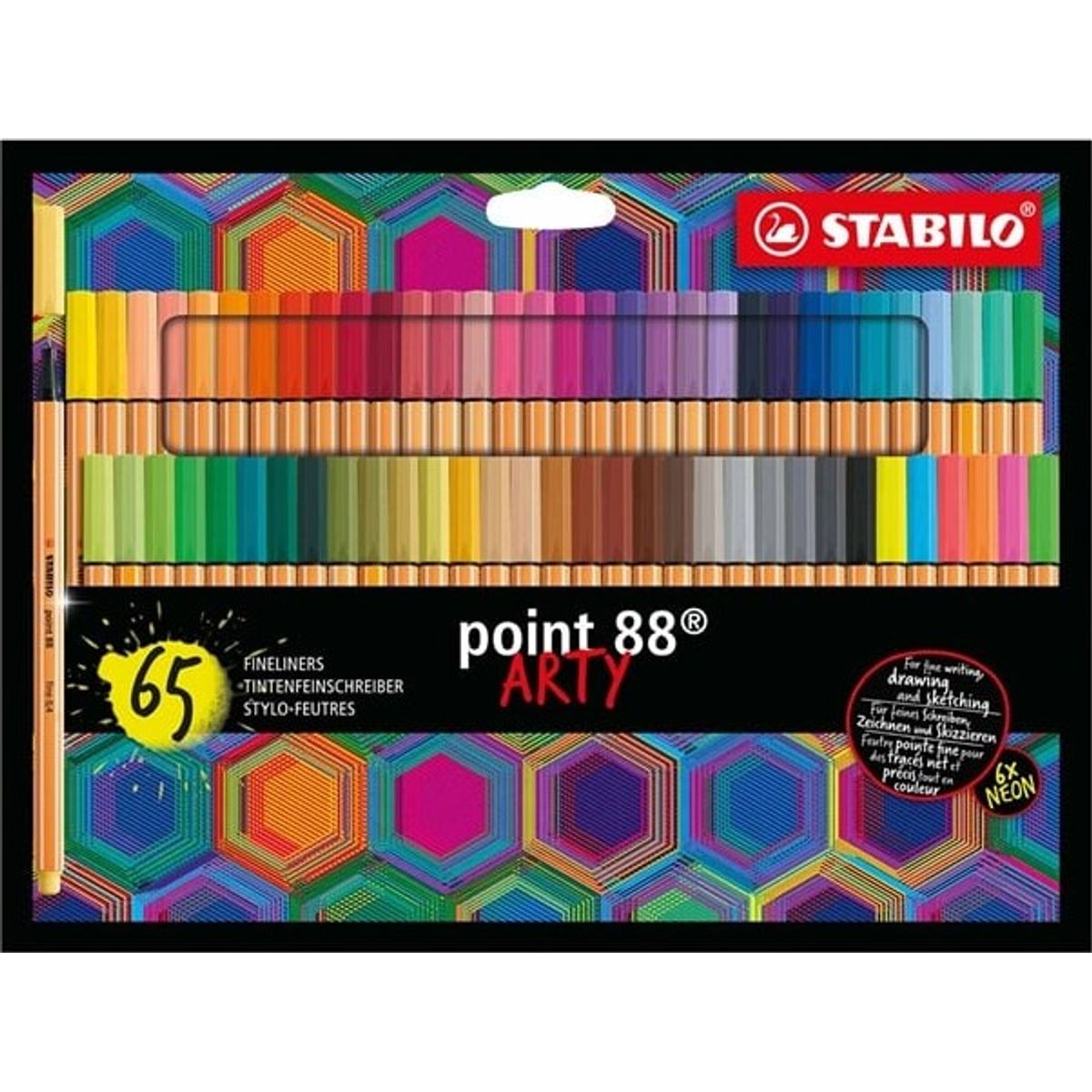 Stabilo - Tusser - 88 Fineliner Point Arty - 65 Farver