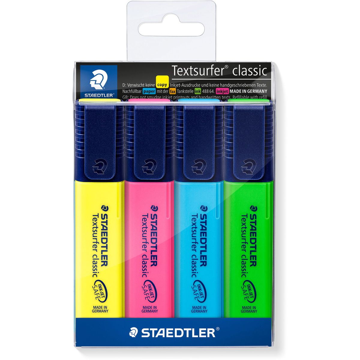 Staedtler 364 Textsurfer Classic tekstmarkere 4 farver