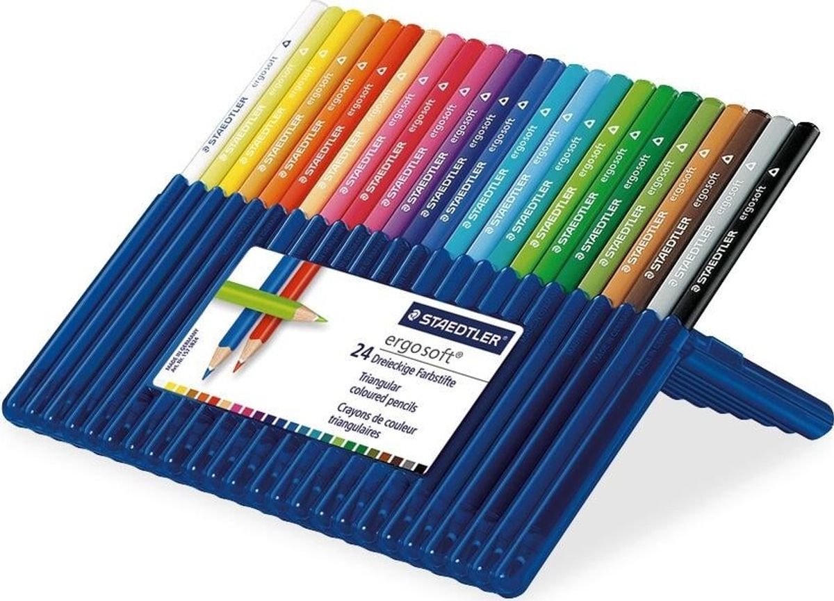 Staedtler Ergosoft Farveblyanter - 24 Stk.