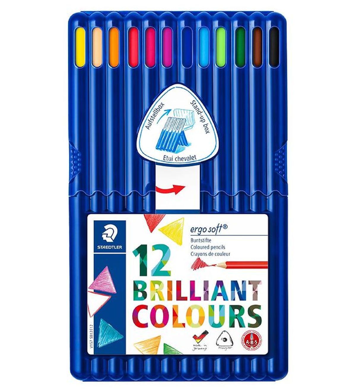 Staedtler Farveblyanter - Ergo Soft - 12 stk