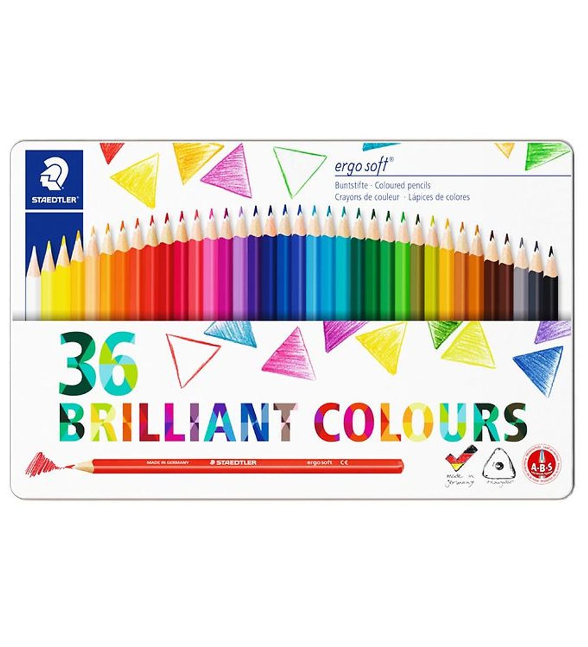 Staedtler Farveblyanter - Ergo Soft - 36 stk