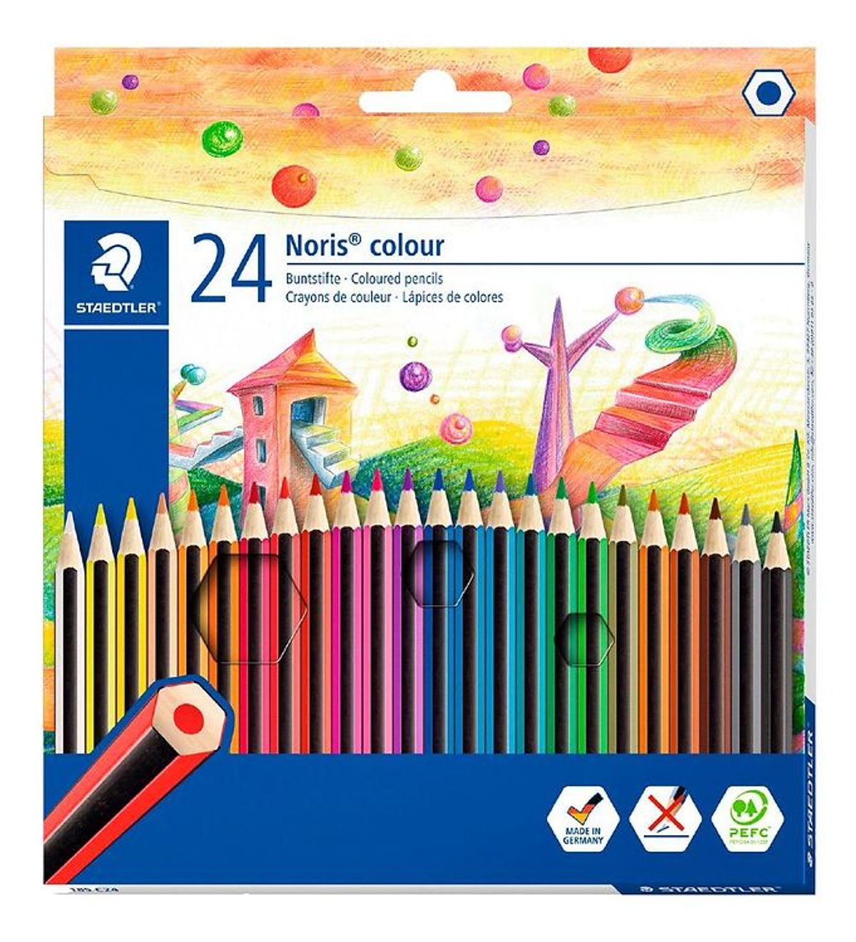 Staedtler Farveblyanter - Noris Colour - 24 stk