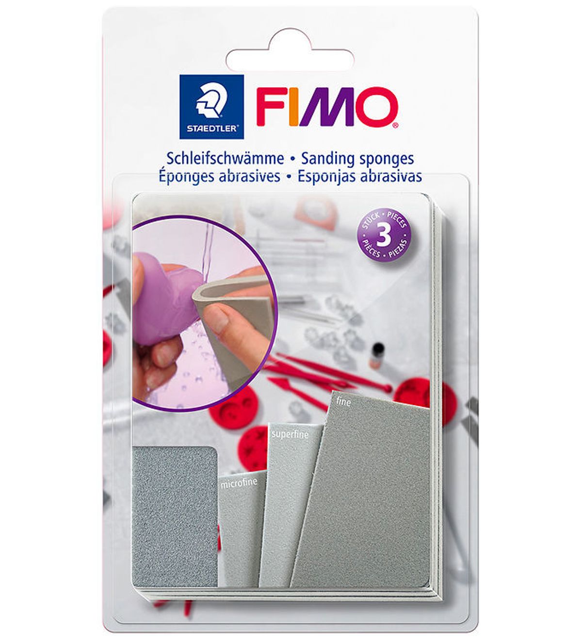 Staedtler FIMO Slibesæt - 3 stk