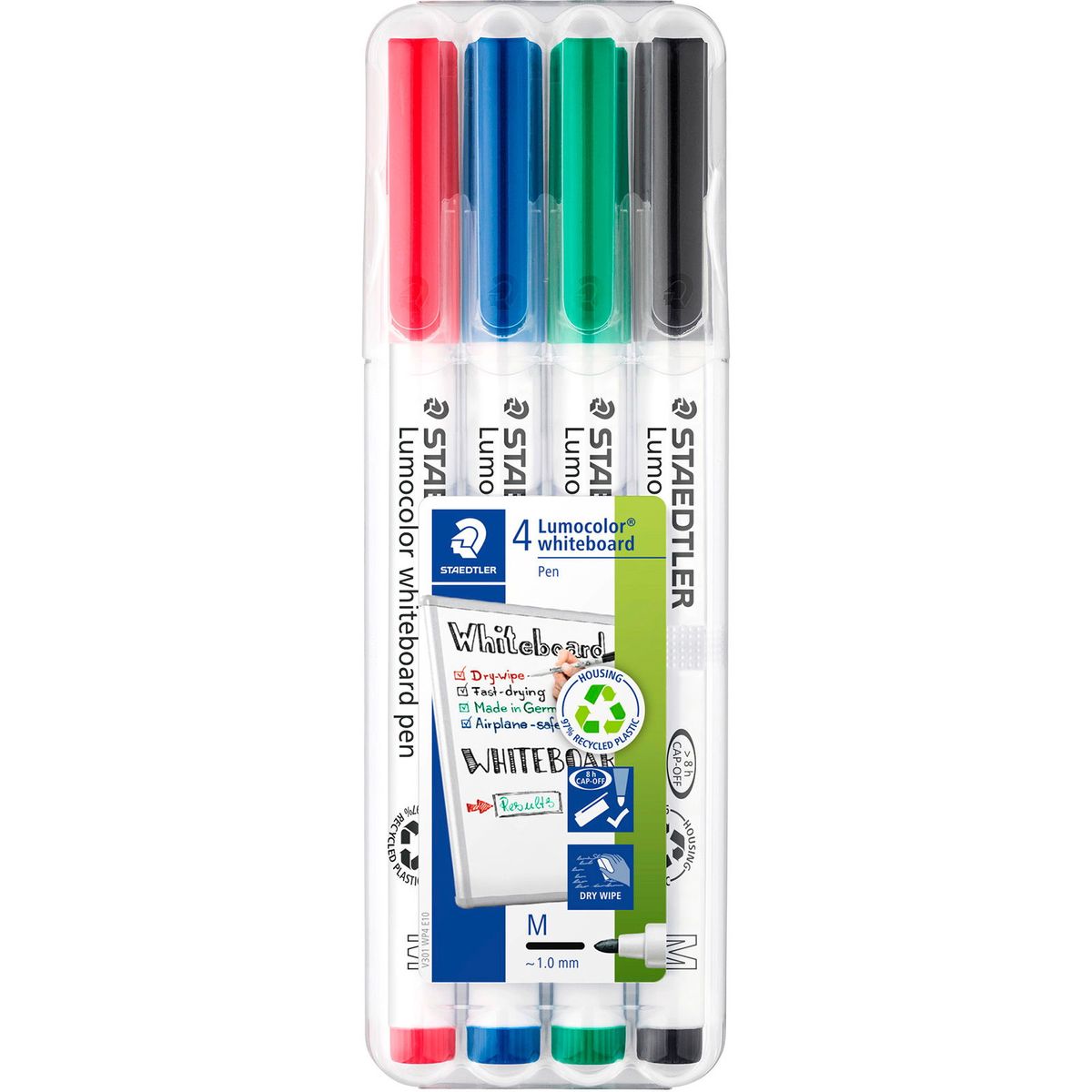 STAEDTLER Lumocolor 301 whiteboardmarker flerfarvet