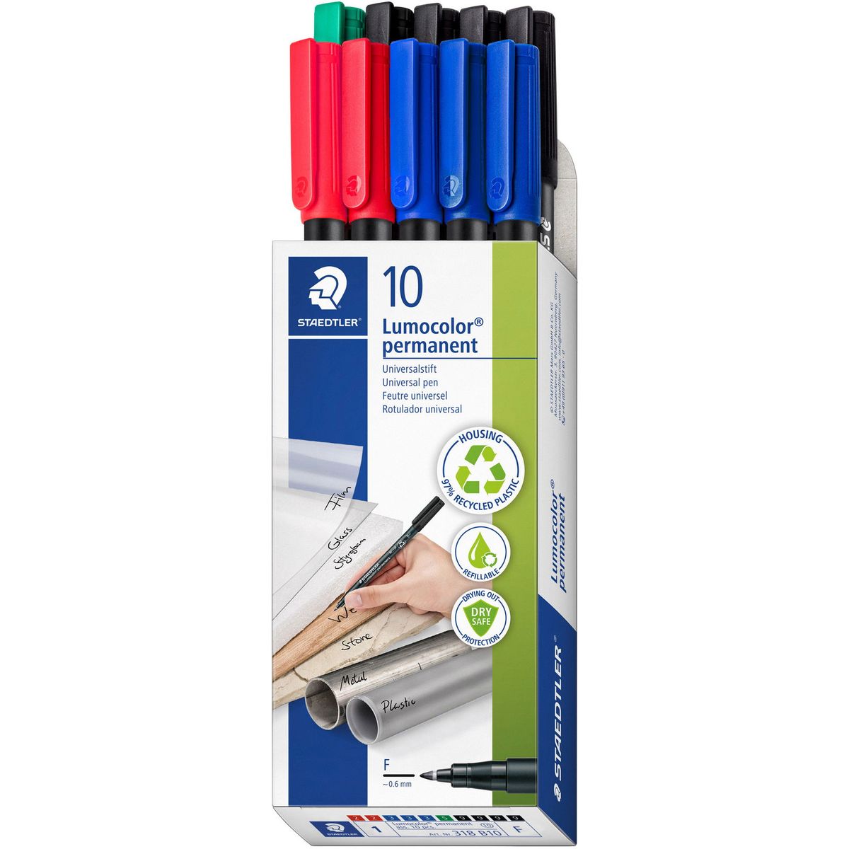 STAEDTLER Lumocolor 318 universal permanent pen