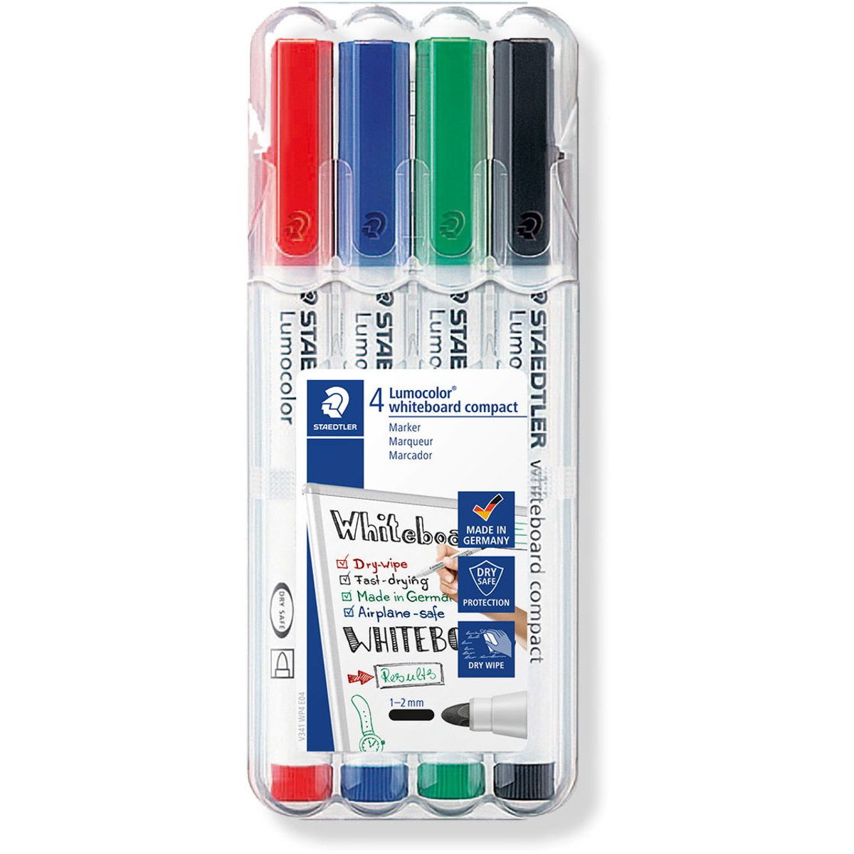 STAEDTLER Lumocolor 341 whiteboradmarkere flerfarvet