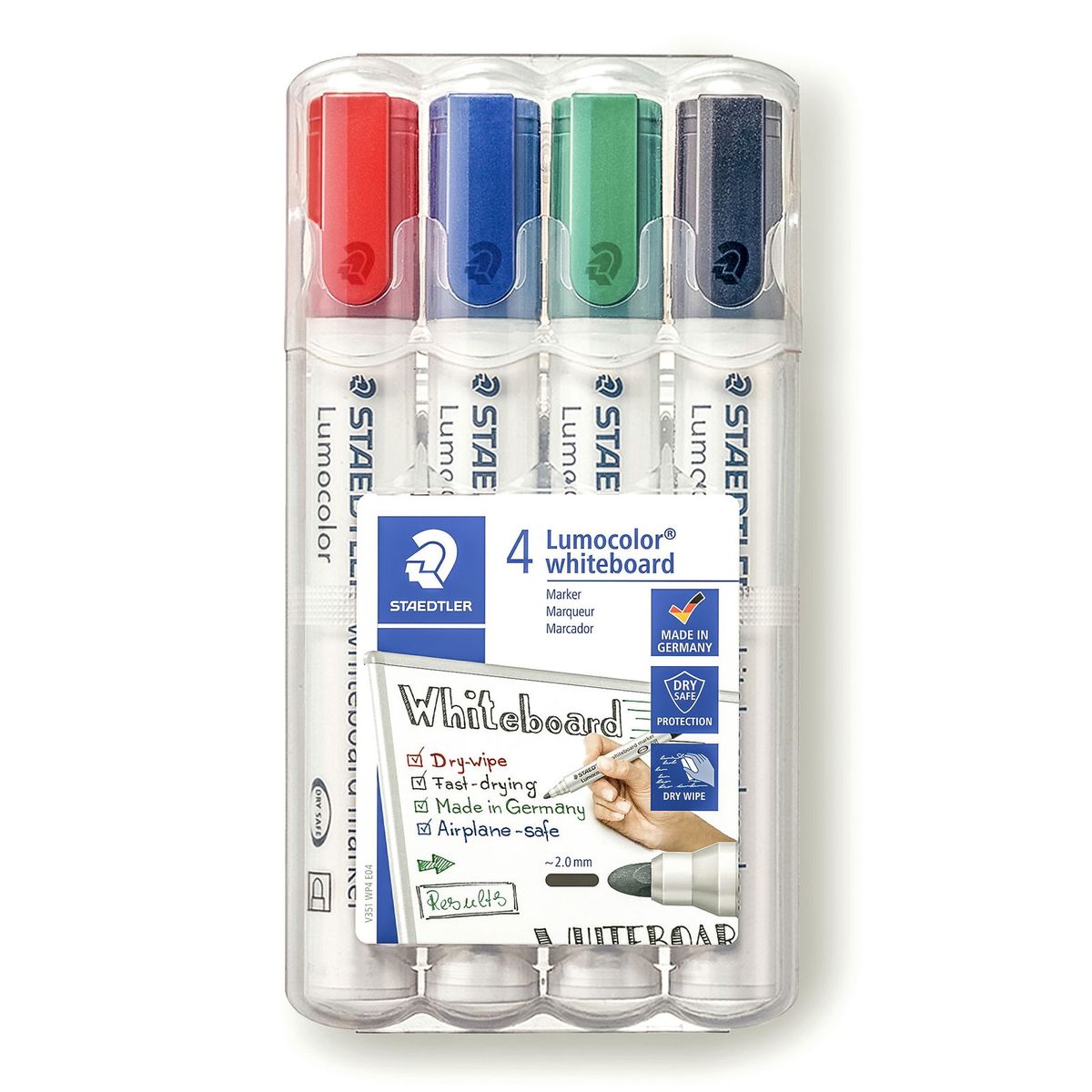 STAEDTLER Lumocolor 351 whiteboradmarkere flerfarvet