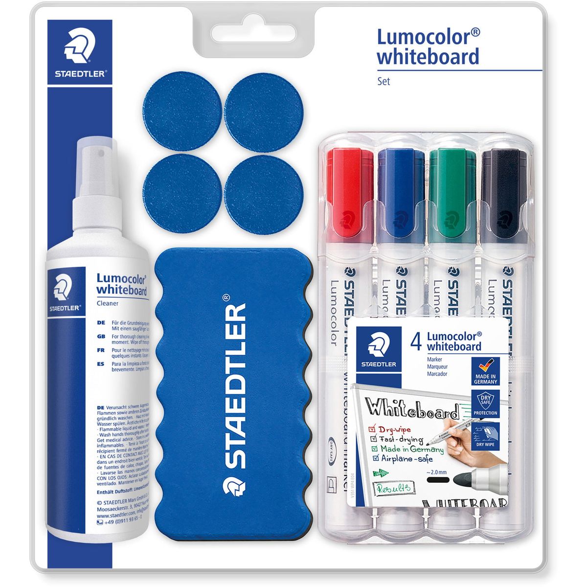 STAEDTLER Lumocolor 613 S whiteboard sæt