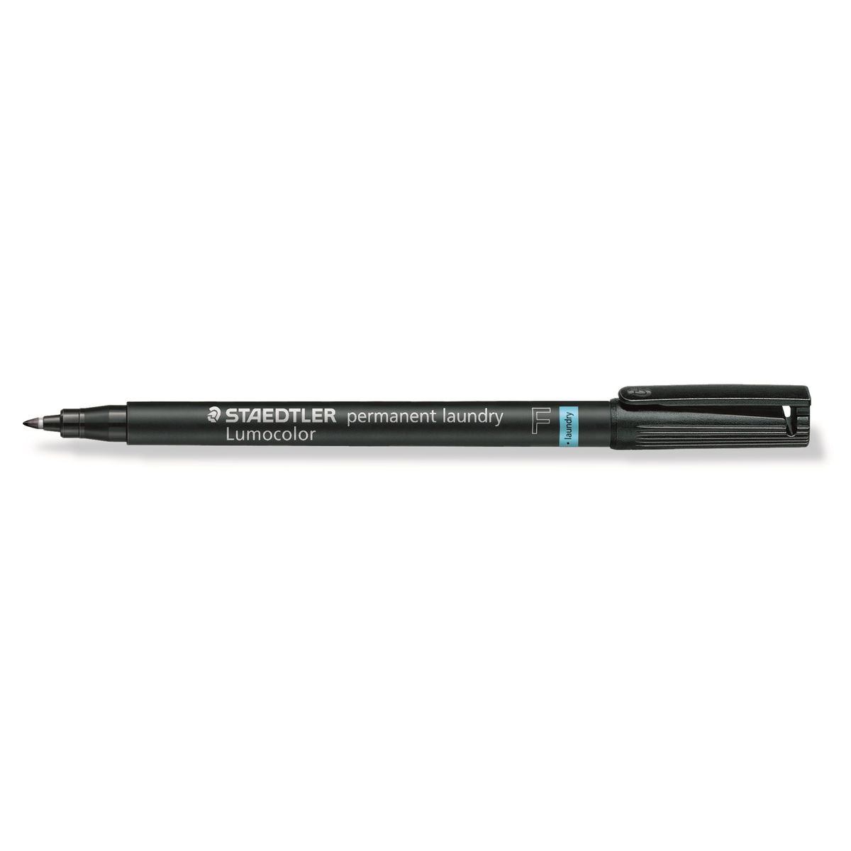 Staedtler Lumocolor, permanent marker, til tekstil, sort, 0,6 mm.