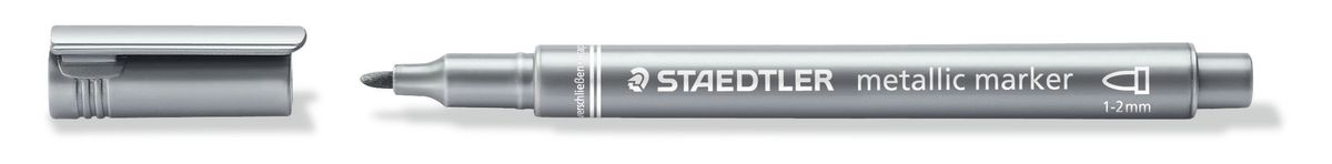 Staedtler marker sølv metallic