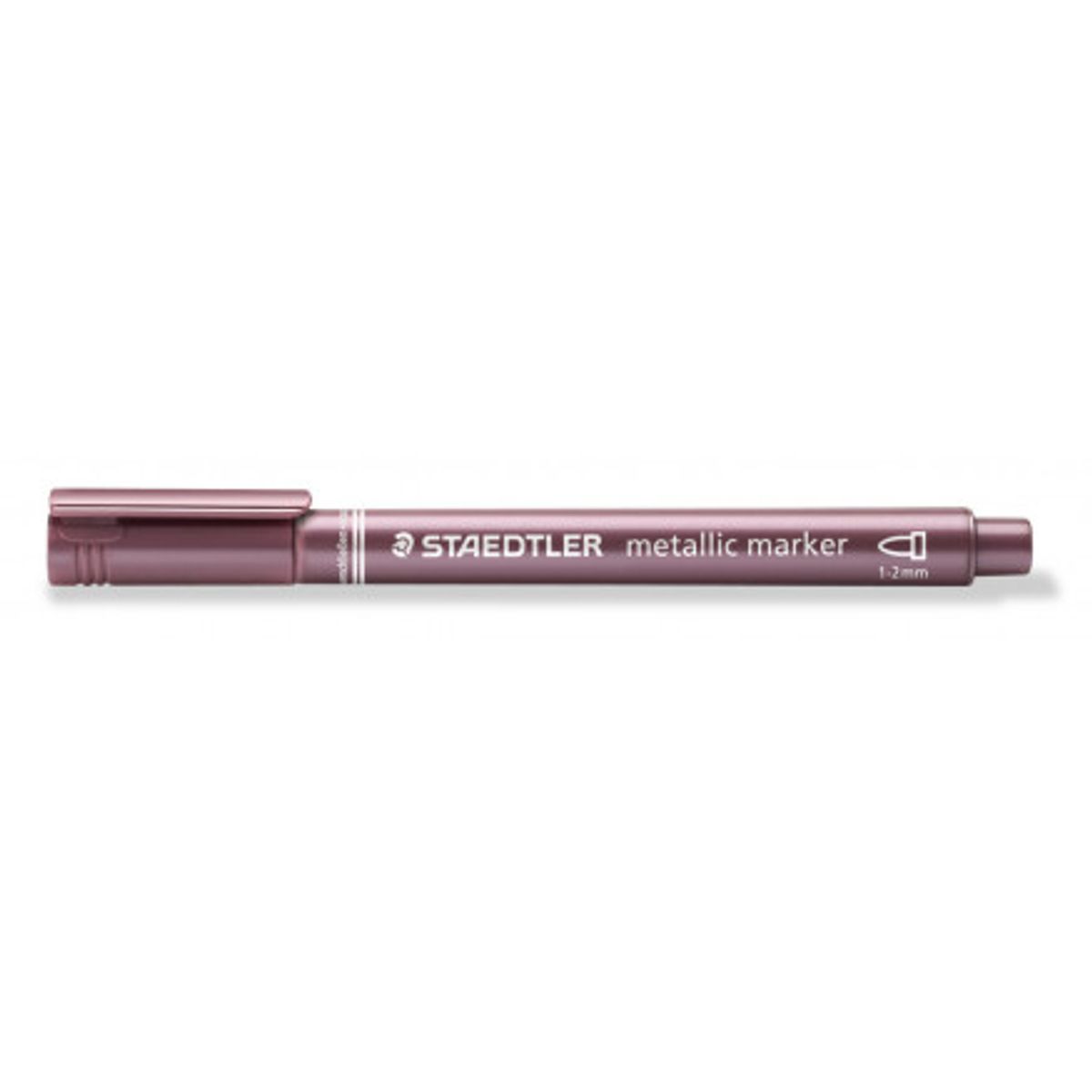 Staedtler Marker Tusch/Tus Metallic Rød 1-2mm - 1 stk