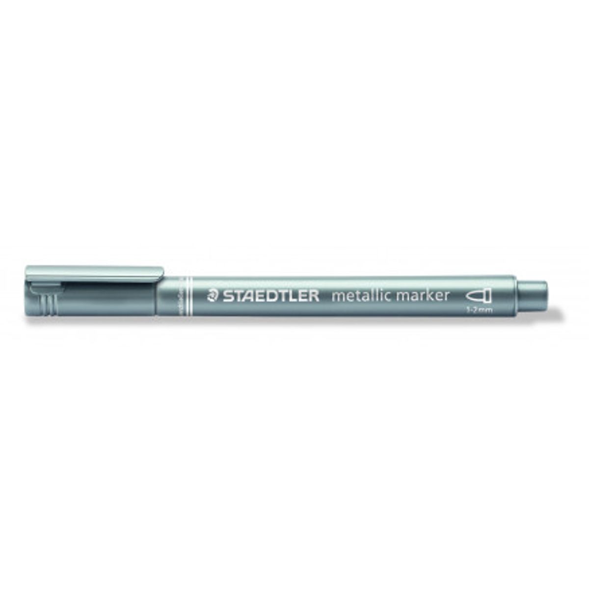 Staedtler Marker Tusch/Tus Metallic Sølv 1-2mm - 1 stk