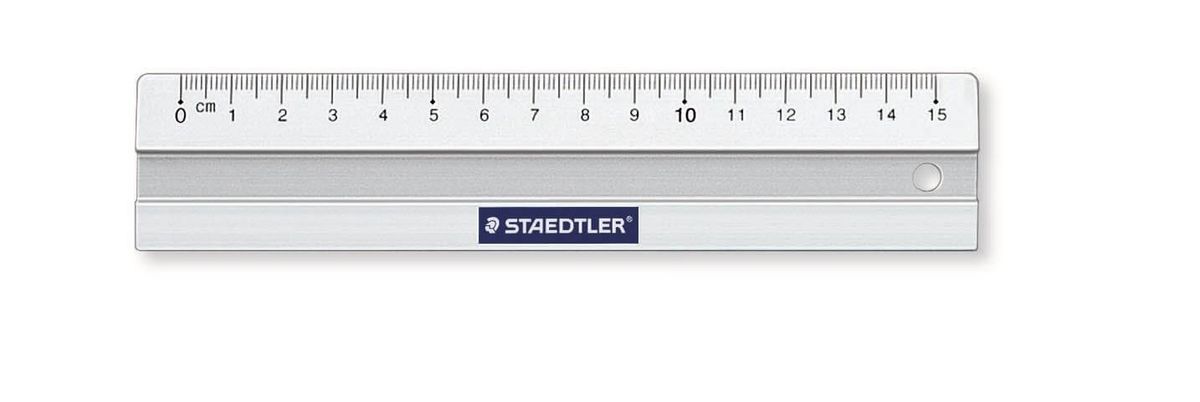 Staedtler metallineal, 15 cm