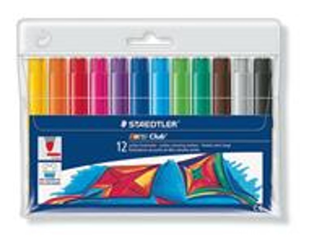 Staedtler Noris Club jumbo tusser, 12 stk