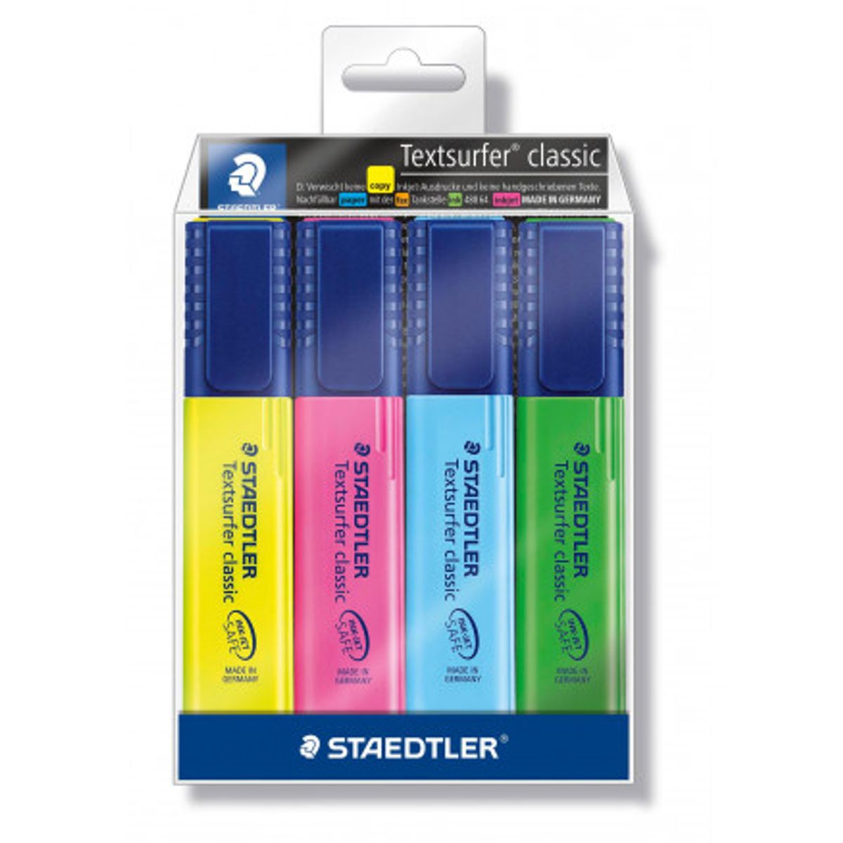 Staedtler Textsurfer Classic Overstregningstuscher Ass. farver 1-5mm -