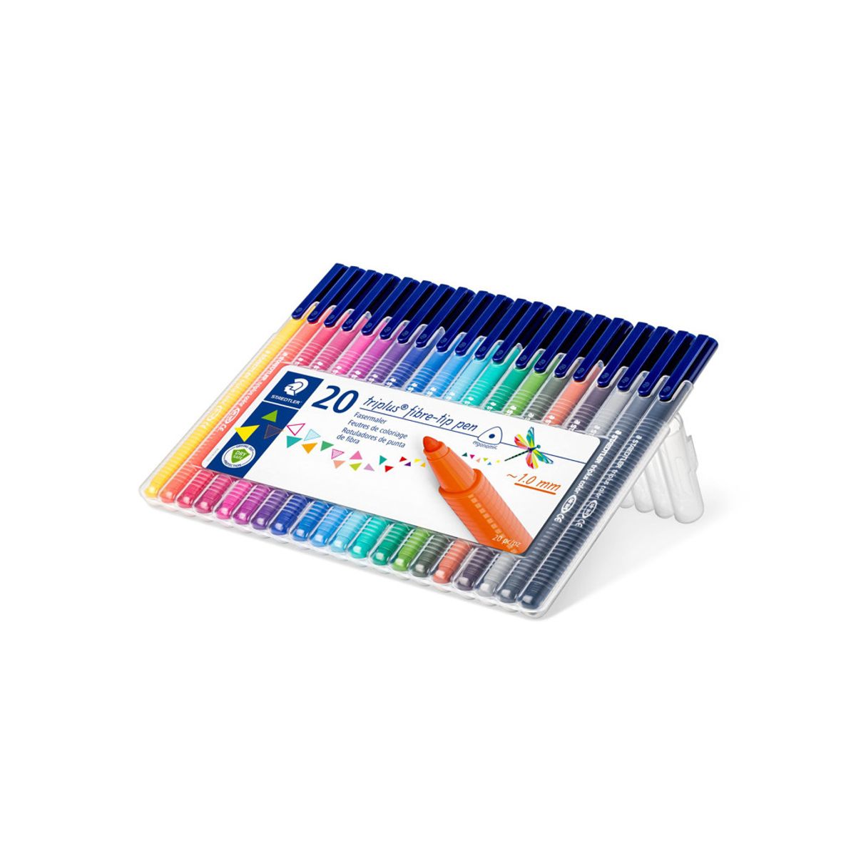 Staedtler Triplus 323 20 ass. Farver