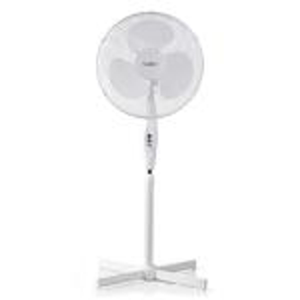 Stand Fan | Diameter: 40 cm | 3-Hastighed | Svingning | 45 W | Justérbar højde | Hvid