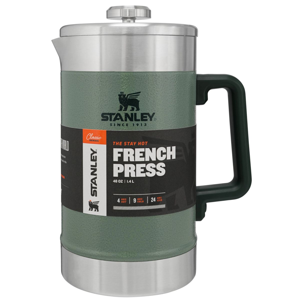 Stanley Stay-Hot French Press 1.4L Hammertone Green