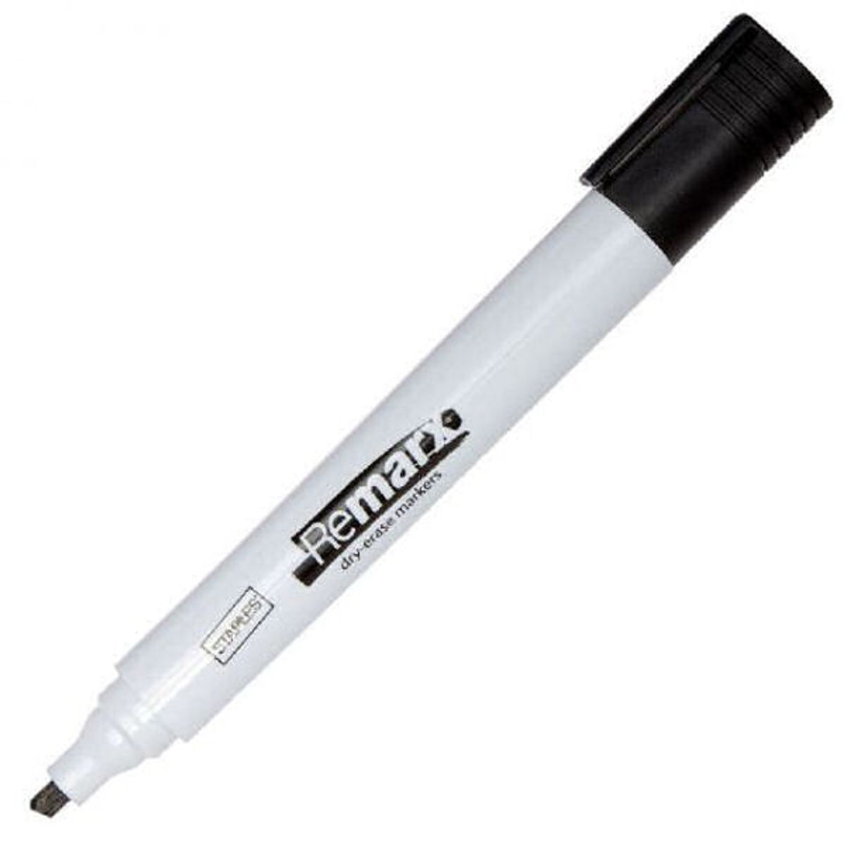 Staples remarx whiteboard markers 1-5mm black 10 stk.