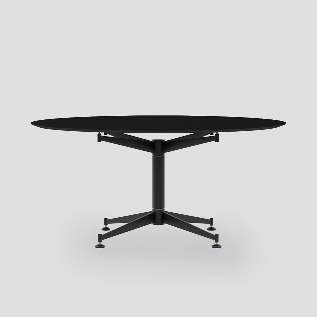 Star Table - 73-75 / Ø160 Laminate / Black