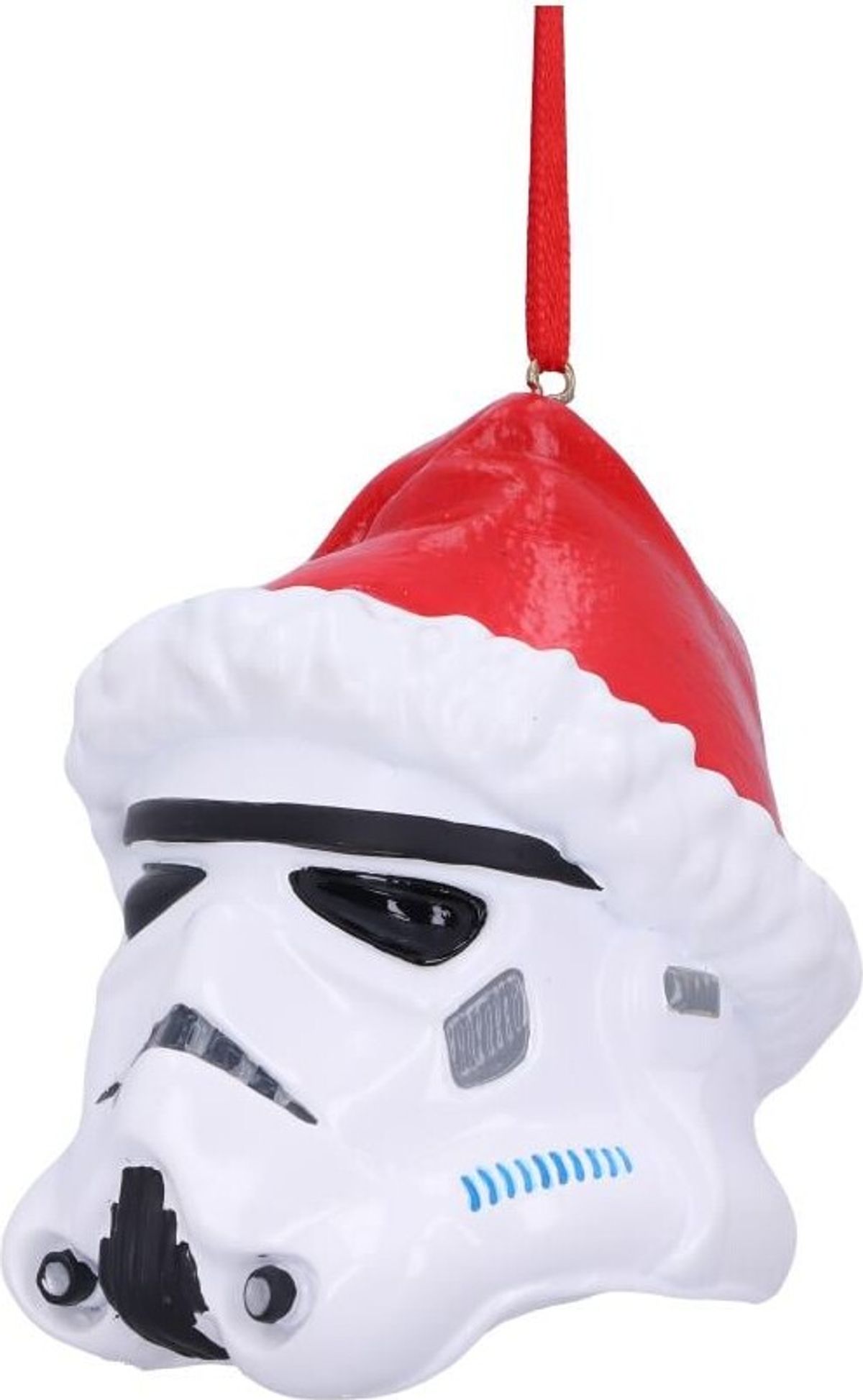 Star Wars Julepynt - Stormtrooper Med Nissehue - 8 Cm